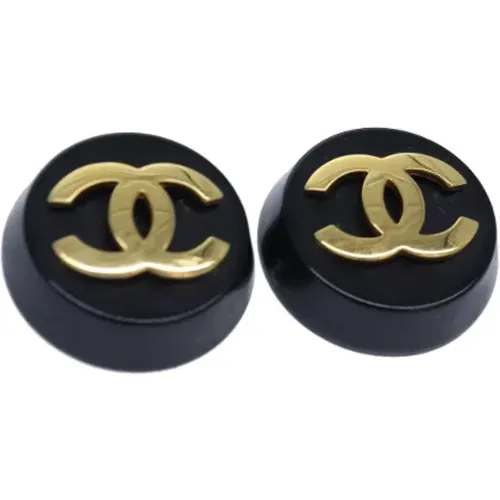 Pre-owned Metal earrings , female, Sizes: ONE SIZE - Chanel Vintage - Modalova