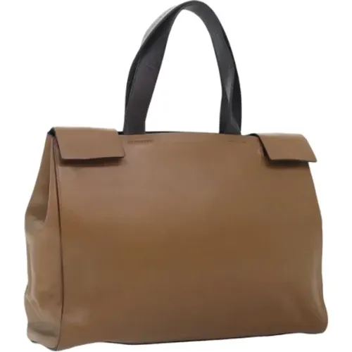 Pre-owned Tote Bags, female, , Size: ONE SIZE Pre-owned Leather totes - Prada Vintage - Modalova