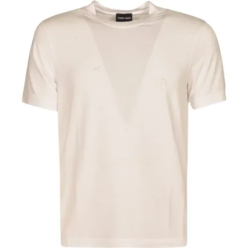 Stylish T-shirts and Polos Collection , male, Sizes: 2XL, M, L - Giorgio Armani - Modalova