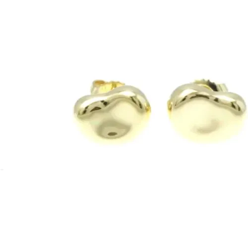 Pre-owned Jewellery, female, , Size: ONE SIZE Pre-owned Gold earrings - Tiffany & Co. Pre-owned - Modalova