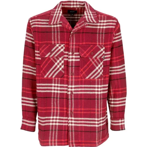 Casual Shirts, male, , Size: XL Check Flannel Long Sleeve Shirt - HUF - Modalova