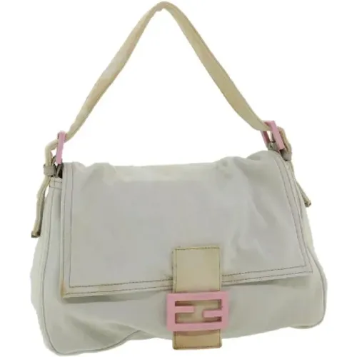 Pre-owned Shoulder Bags, female, , Size: ONE SIZE Pre-owned Canvas fendi-bags - Fendi Vintage - Modalova