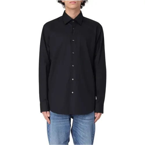 Casual Shirts, male, , Size: 3XL Long Sleeve Dress Shirt - HUGO - Modalova