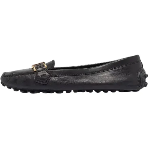 Pre-owned Flats, female, , Size: 7 US Pre-owned Leather flats - Louis Vuitton Vintage - Modalova