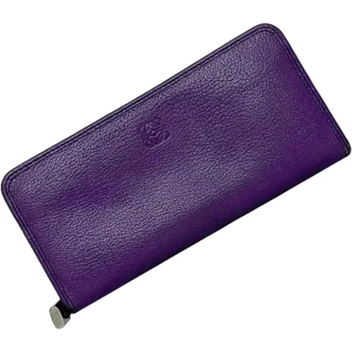 Pre-owned Wallets, female, , Size: ONE SIZE Pre-owned Leather wallets - Loewe Pre-owned - Modalova