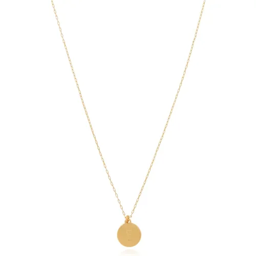 Necklaces, female, , Size: ONE SIZE Necklace with 'E' Pendant - Kate Spade - Modalova