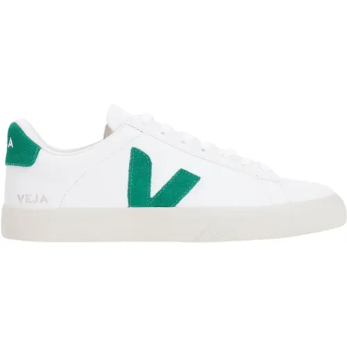 Sneakers, male, , Size: 11 US Emeraude Campo Sneakers - Veja - Modalova