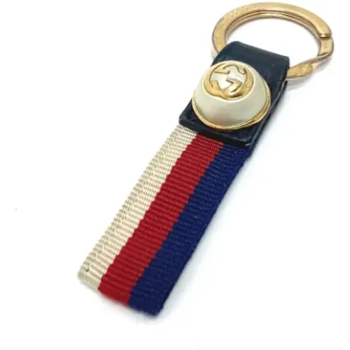 Pre-owned Accessories, female, , Size: ONE SIZE Pre-owned Fabric key-holders - Gucci Vintage - Modalova