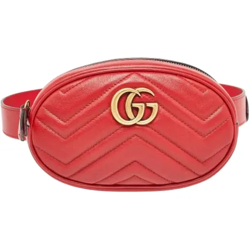 Pre-owned Belt Bags, female, , Size: ONE SIZE Pre-owned Leather handbags - Gucci Vintage - Modalova