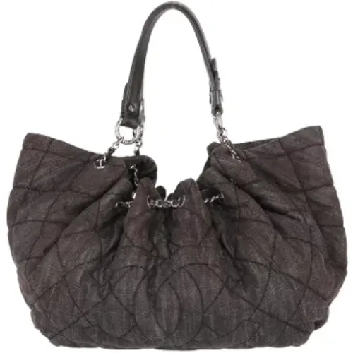 Pre-owned Denim chanel-bags , female, Sizes: ONE SIZE - Chanel Vintage - Modalova