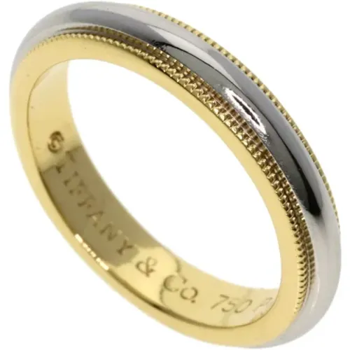 Pre-owned Jewellery, female, , Size: ONE SIZE Pre-owned Gold rings - Tiffany & Co. Pre-owned - Modalova