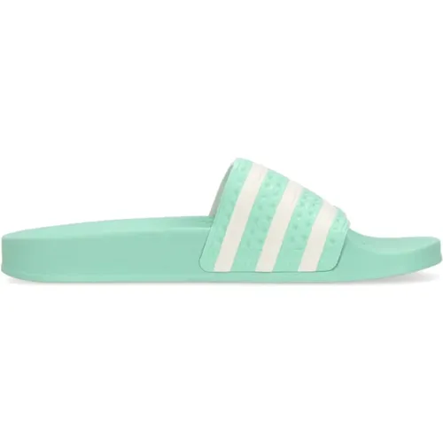 Sliders, female, , Size: 7 US Pulse Mint Slippers for Women - Adidas - Modalova