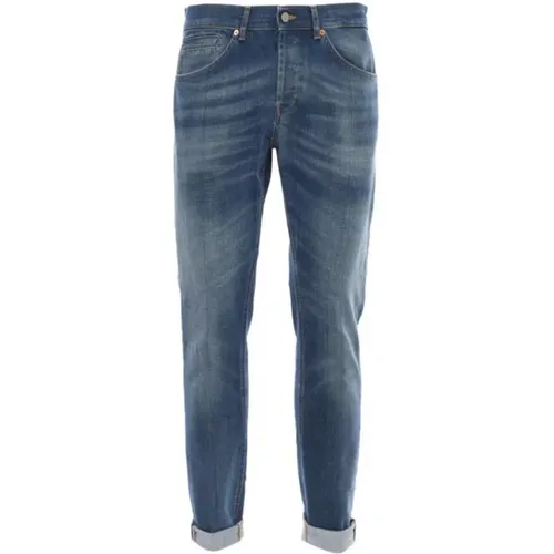 Slim Fit George Washed Jeans , male, Sizes: W38, W32, W33, W36 - Dondup - Modalova