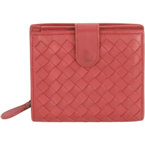 Pre-owned Wallets, female, , Size: ONE SIZE Pre-owned Leather wallets - Bottega Veneta Vintage - Modalova