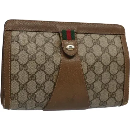 Pre-owned Canvas gucci-bags , female, Sizes: ONE SIZE - Gucci Vintage - Modalova