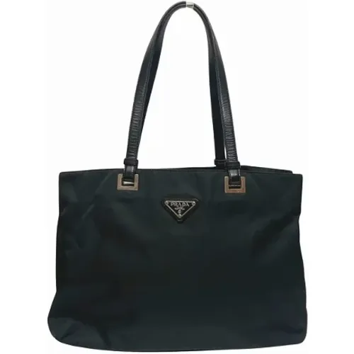 Pre-owned Tote Bags, female, , Size: ONE SIZE Pre-owned Canvas prada-bags - Prada Vintage - Modalova