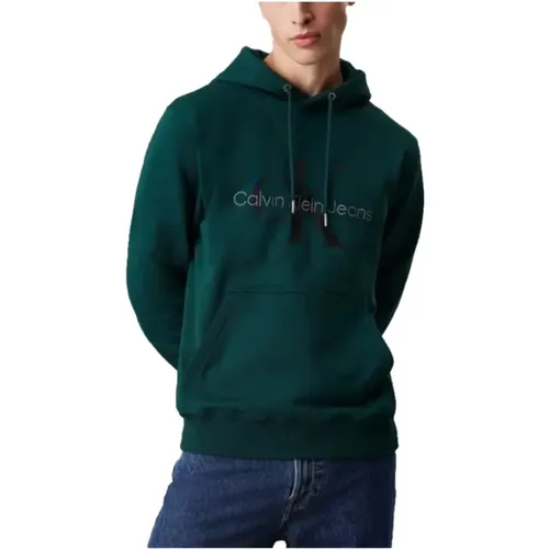 Hoodies, male, , Size: S Seasonal Monologue Hoodie - Calvin Klein - Modalova