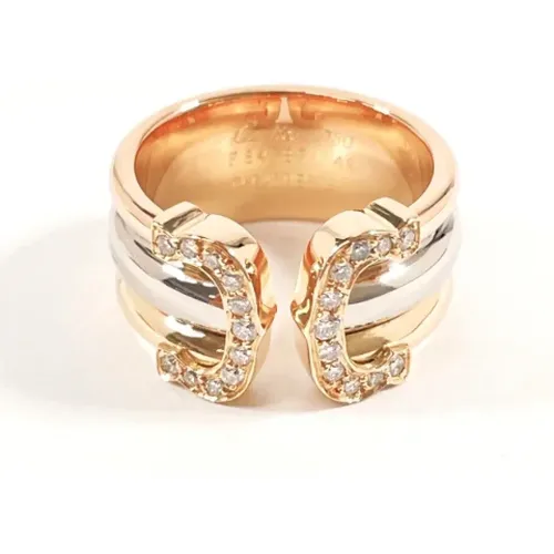 Pre-owned Jewellery, female, , Size: ONE SIZE Pre-owned Metal rings - Cartier Vintage - Modalova