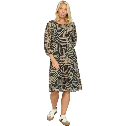 Sand Art Kleid Dieppe.Omg24 Stil - 2-Biz - Modalova