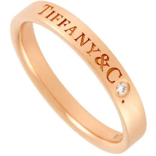 Pre-owned Jewellery, female, , Size: ONE SIZE Pre-owned Rose Gold rings - Tiffany & Co. Pre-owned - Modalova