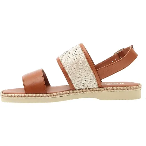 Womens Shoes Sandals Cuoio Ss24 , female, Sizes: 8 UK, 4 UK, 4 1/2 UK, 5 UK, 3 1/2 UK, 5 1/2 UK, 7 UK, 3 UK, 6 UK - Hogan - Modalova
