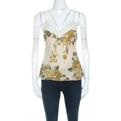 Pre-owned Lace tops , female, Sizes: M - Dior Vintage - Modalova
