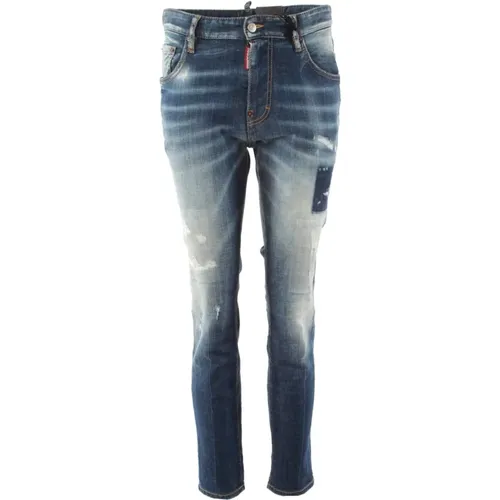 Slim-fit Jeans for Men , male, Sizes: XS - Dsquared2 - Modalova