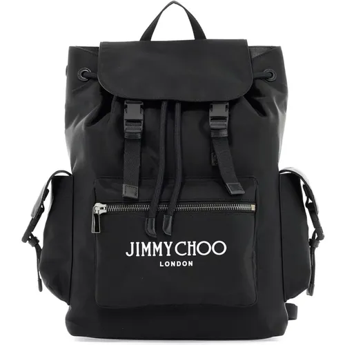 Nylon Filmore Rucksack mit Lederdetails - Jimmy Choo - Modalova