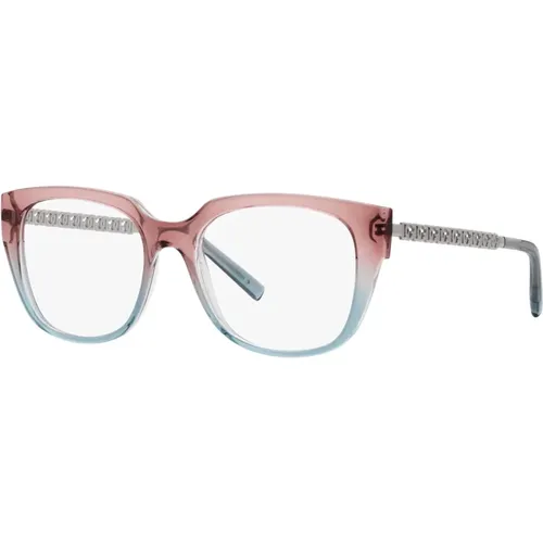 Pink Shaded Eyewear Frames , female, Sizes: 53 MM - Dolce & Gabbana - Modalova