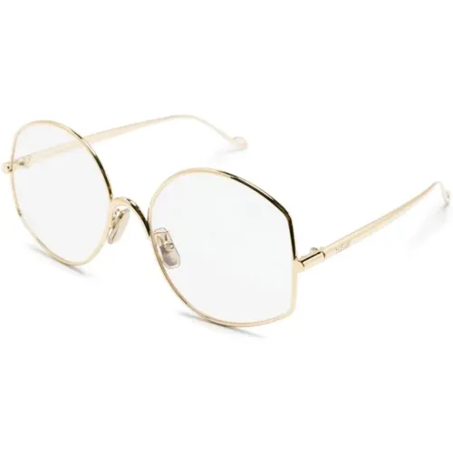 Goldene Optische Brille Stilvoll und vielseitig - Loewe - Modalova
