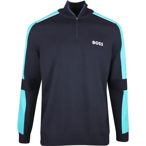 Sweatshirts, male, , Size: XL New Boss Golf Sweater - Hugo Boss - Modalova