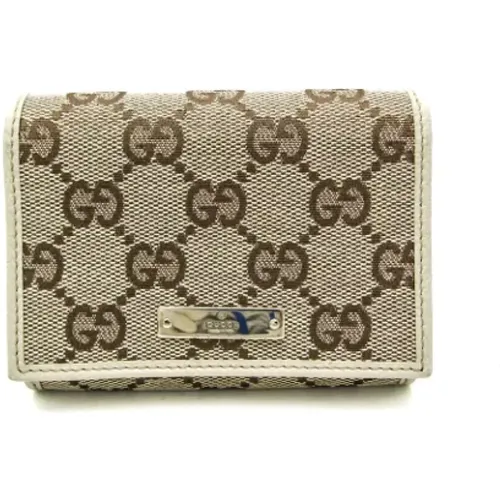 Pre-owned Wallets, female, , Size: ONE SIZE Pre-owned Leather wallets - Gucci Vintage - Modalova