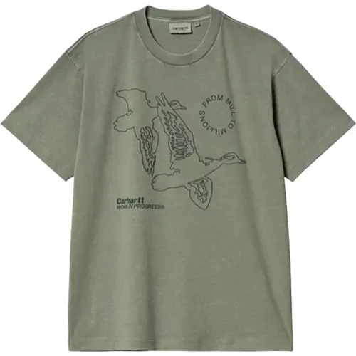 Flying Ducks Grafik T-Shirt - Carhartt WIP - Modalova