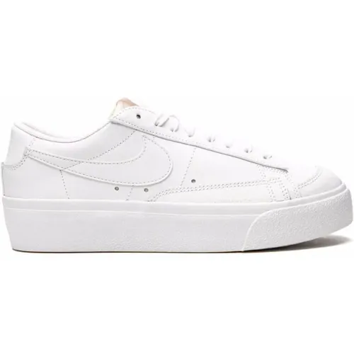 Low Platform Sneakers Logo , female, Sizes: 5 1/2 UK - Nike - Modalova