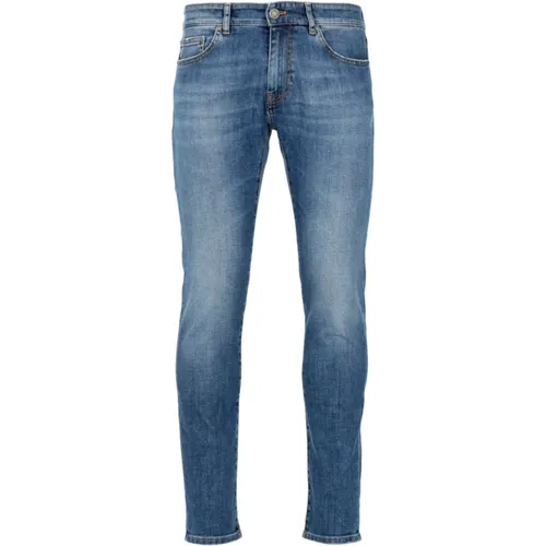 Schlanke Jeans , Herren, Größe: W32 - PT Torino - Modalova