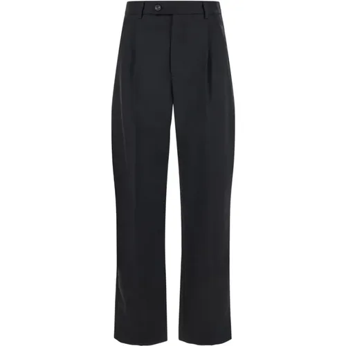 Schwarze Mia Hose Stylische Hose , Damen, Größe: M - Tela - Modalova