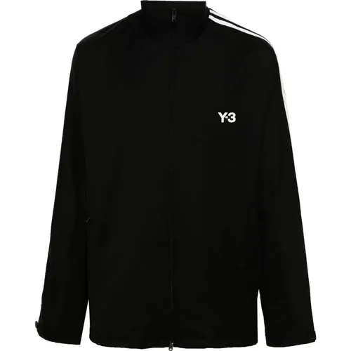 Schwarz-weiße Modejacke , Herren, Größe: S - Y-3 - Modalova