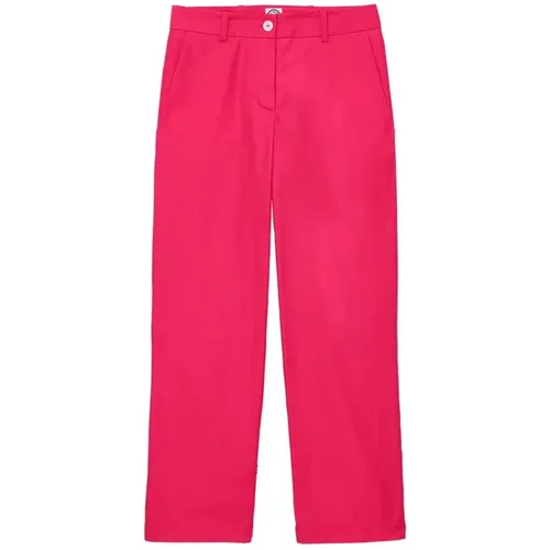 Rosa 7/8 maßgeschneiderte Hose , Damen, Größe: XS - Ines De La Fressange Paris - Modalova