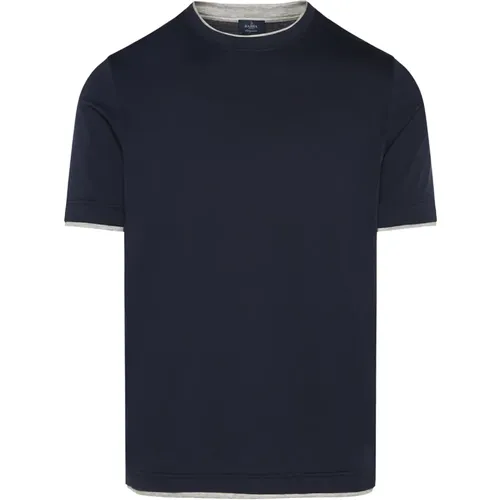 Cotton t-shirt , male, Sizes: 3XL, 4XL, XL, M, L, 2XL - Barba - Modalova