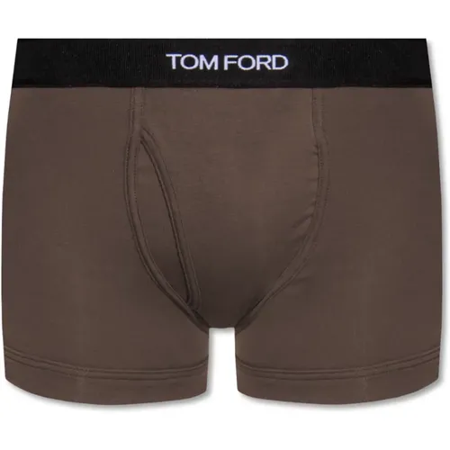 Boxers with logo , male, Sizes: XS, S, 2XL - Tom Ford - Modalova