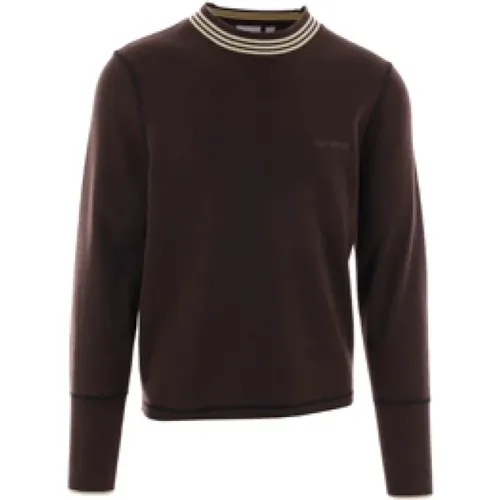 Braune Sweaters von Wales Bonner , Herren, Größe: L - Adidas - Modalova