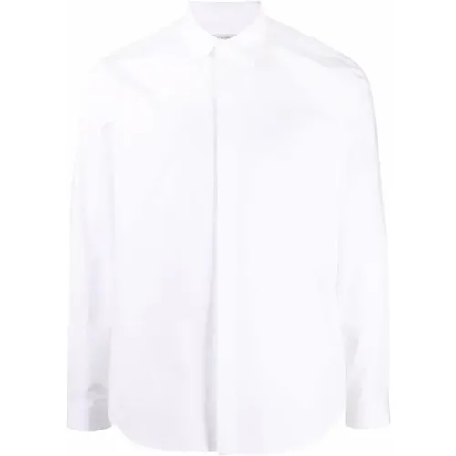 Cotton Classic Collar Shirt , male, Sizes: L, XL, 2XL, 3XL, M - Valentino Garavani - Modalova