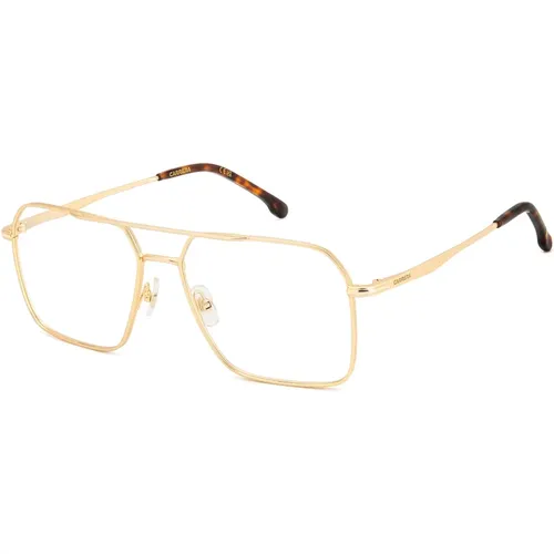 Glasses, unisex, , Size: 57 MM Matte Gold Eyewear Frames - Carrera - Modalova