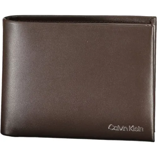 Wallets & Cardholders, male, , Size: ONE SIZE Elegant Leather Wallet with Rfid Protection - Calvin Klein - Modalova