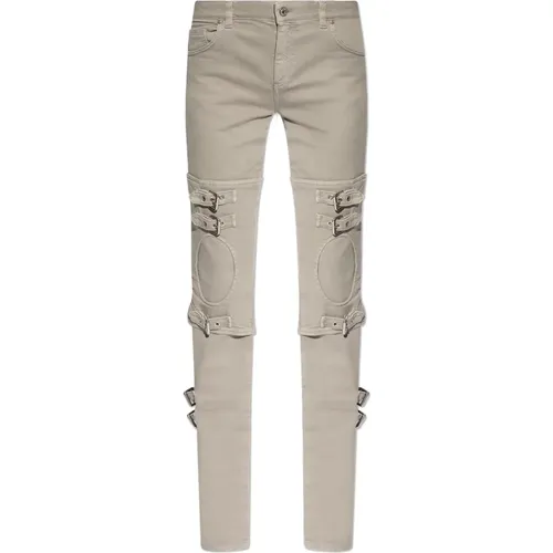 Ausgestellte Jeans mit Schnallen , Damen, Größe: XS - Blumarine - Modalova