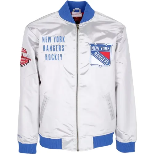 NHL Team Og 2.0 Bomber Jacket , male, Sizes: M, S, L, XL - Mitchell & Ness - Modalova