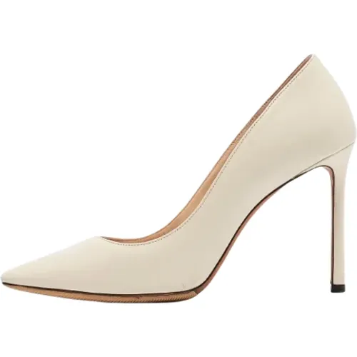 Pre-owned Pumps, female, , Size: 7 1/2 US Pre-owned Leather heels - Jimmy Choo Pre-owned - Modalova