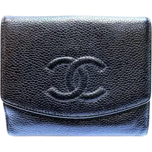 Pre-owned Wallets, female, , Size: ONE SIZE Pre-owned Leather wallets - Chanel Vintage - Modalova