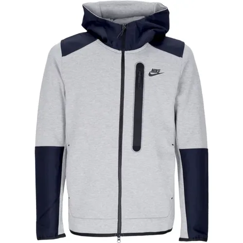 Zip-throughs, male, , Size: XL Tech Fleece Hooded Zip Sweatshirt - Nike - Modalova