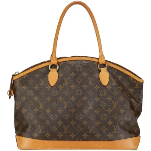 Pre-owned Tote Bags, female, , Size: ONE SIZE Pre-owned Canvas louis-vuitton-bags - Louis Vuitton Vintage - Modalova